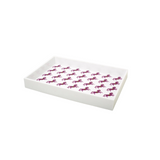 CasaCarta - Small Acrylic Tray - Pink & Gold Horse