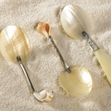 Pearl Fancy Mother of Pearl Ornamented Handle Spoon Assorted 3 Styles