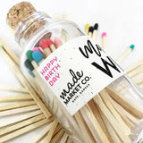 Make a Wish | Happy Birthday Matches - Made Market Co.
