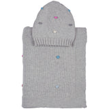 Darzzi Bubble Baby Blanket With Beanie