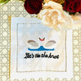 Let's Tie The Knot Cocktail Napkins (Set of 4)