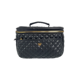 Tiffany Travel Case,  Black Timeless Quilted