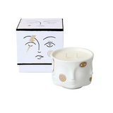 White Gilded Muse Candle