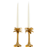 Palm Tree Candleholder (Set of 2)