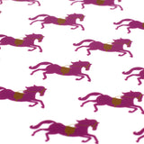 CasaCarta - Large Acrylic Tray - Pink & Gold Horse
