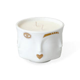 White Gilded Muse Candle