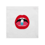 Lips Cocktail Napkin (Set of 4)