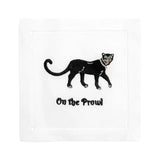 On the Prowl Cocktail Napkins (Set of 4)