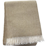 Herringbone Plush Throw (cinnamon)